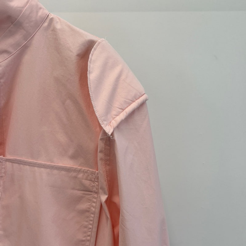 140 Avenue - Korean Women Fashion - #momslook - Cotton Padded Shirt - 5