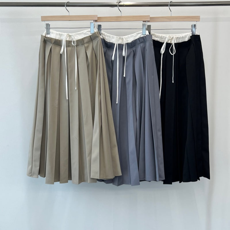 140 Avenue - Korean Women Fashion - #momslook - Bay Pleats Skirt