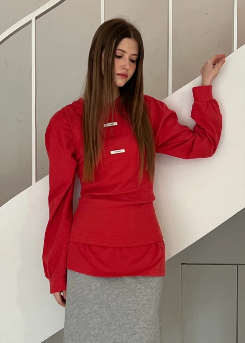 140 Avenue - Korean Women Fashion - #momslook - Real Slit Tee - 9