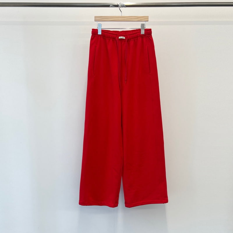 140 Avenue - Korean Women Fashion - #womensfashion - Label Slit Pants - 4