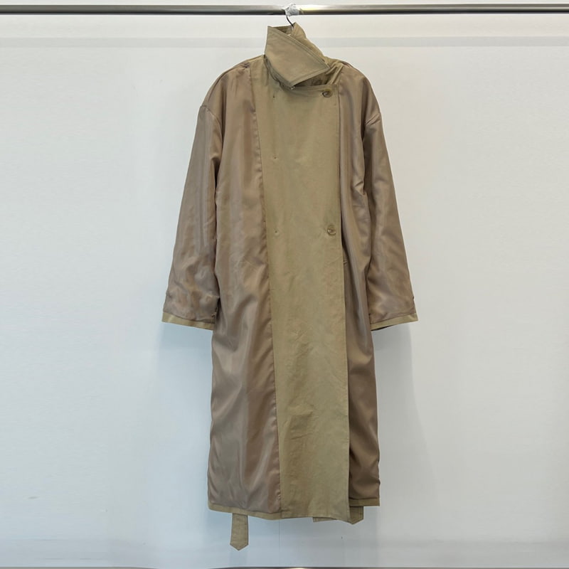 140 Avenue - Korean Women Fashion - #womensfashion - Cotton Boxy Trench Coat - 5