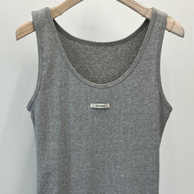 140 Avenue - Korean Women Fashion - #womensfashion - Real Rib Sleeveless Tee - 3