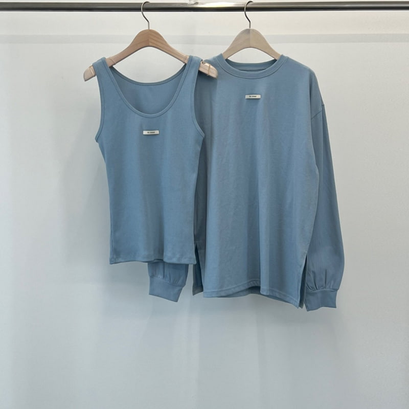 140 Avenue - Korean Women Fashion - #womensfashion - Real Rib Sleeveless Tee - 7