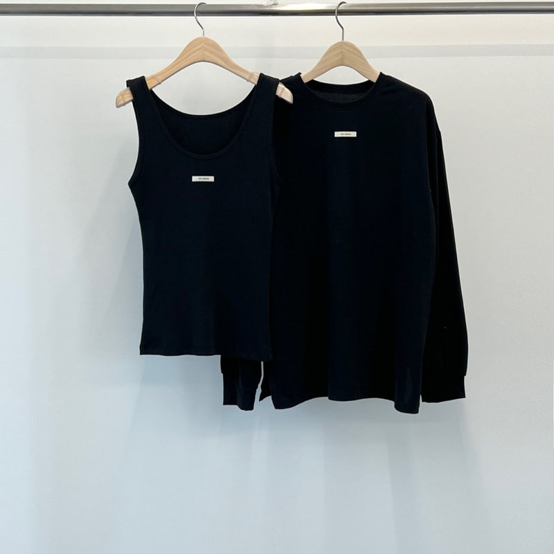 140 Avenue - Korean Women Fashion - #womensfashion - Real Rib Sleeveless Tee - 9