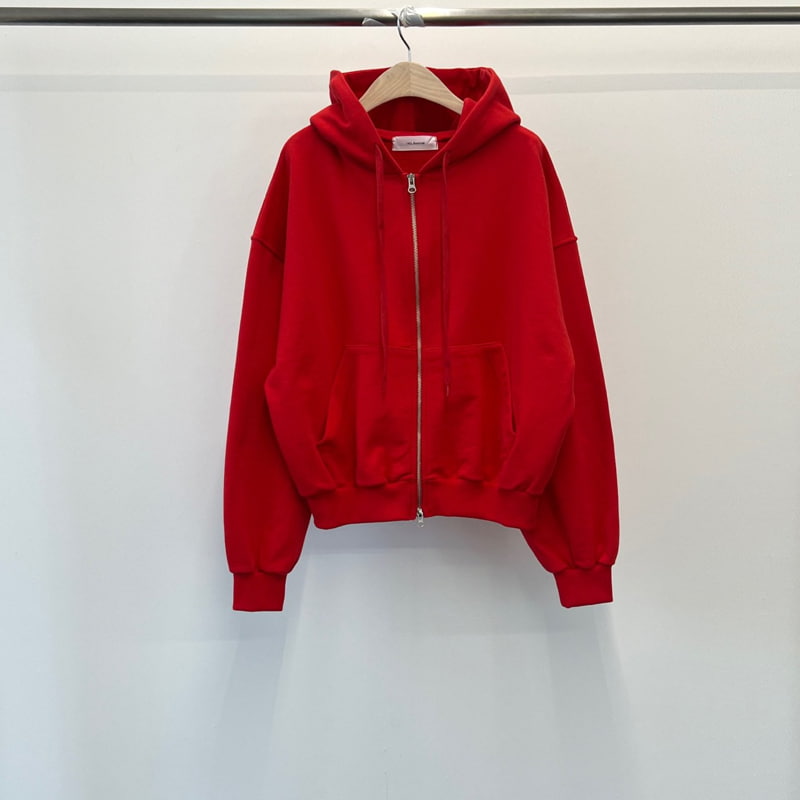 140 Avenue - Korean Women Fashion - #momslook - Label Hood Jumper - 4