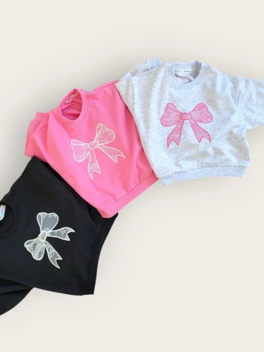 Ribbon Sweatshirts Ribbon Sweatshirts