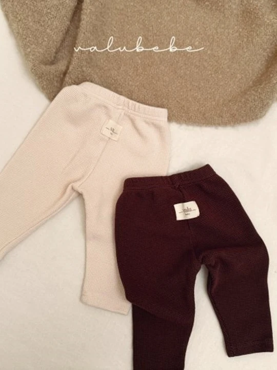 Tiny Waffle Pants (Bebe)