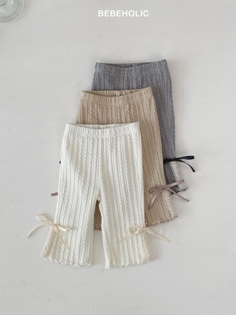 Lace Bootcut Pants