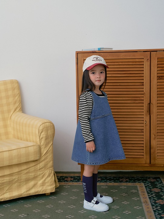Blue Sleeveless One-piece Blue Sleeveless One-piece