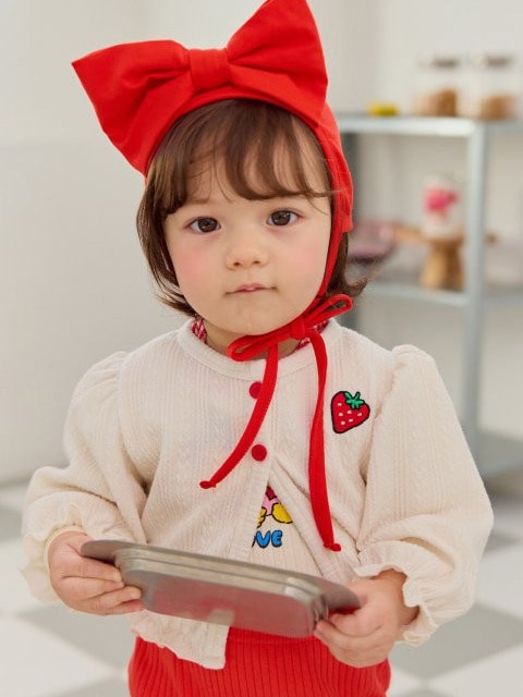 Bebe Strawberry Cardigan Bebe Strawberry Cardigan