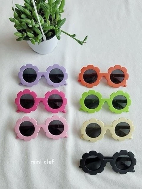 Neon Flower Sunglasses