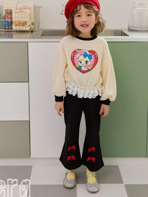 Double Ribbon Bootcut Pants Double Ribbon Bootcut Pants