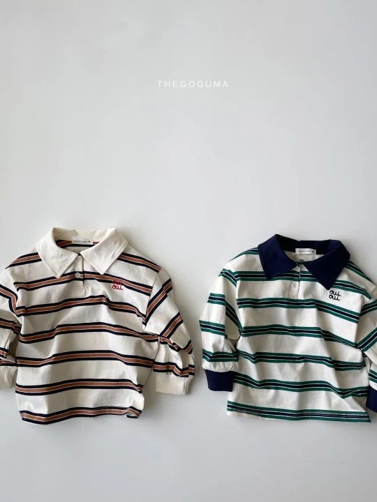 Tutu Embroidery Stripe Tee