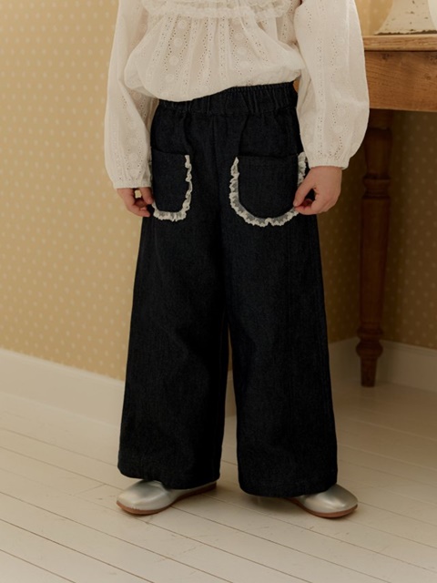 Lace Wide Pants
