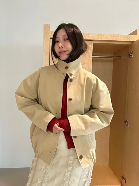 Soft Cotton Blouson Soft Cotton Blouson