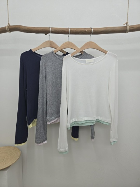 Colored Layered Tee