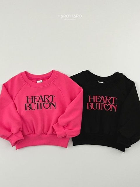 Heart Button Sweatshirts
