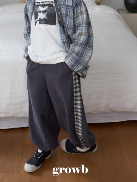 Check Jogger Pants
