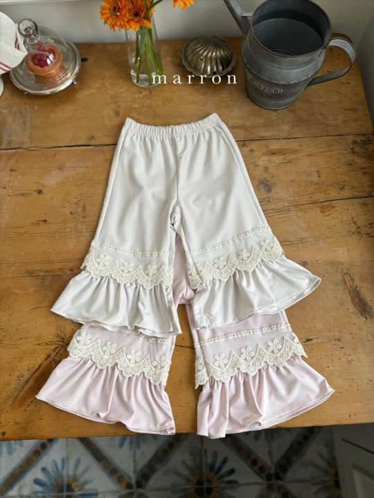 Lace Ruffle Pants Lace Ruffle Pants