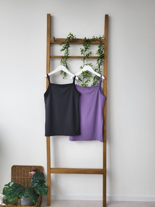 String Sleeveless Tee
