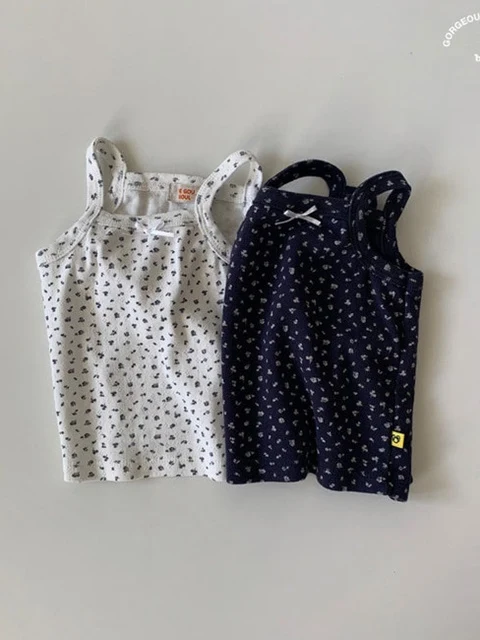 Bebe Small Flower Tank Top