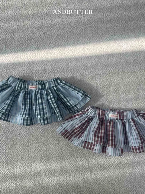 Check Cancan Skirt