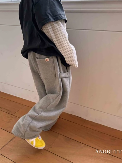 Button Wide Pants