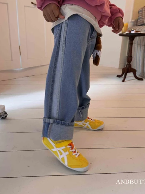 Line Denim Pants Line Denim Pants