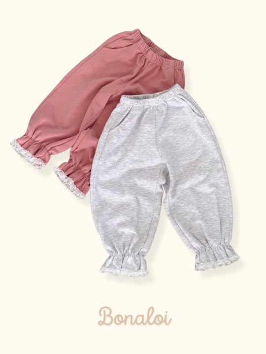 Shirring Lace Pants