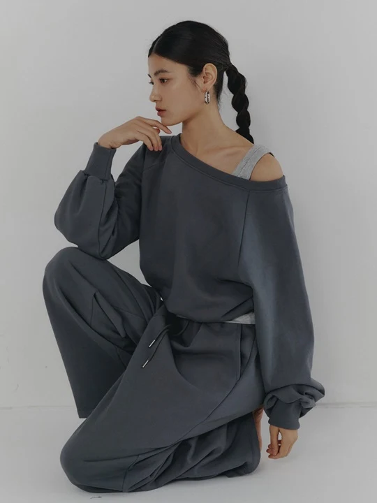 One Shoulder Sweatshirts One Shoulder Sweatshirts