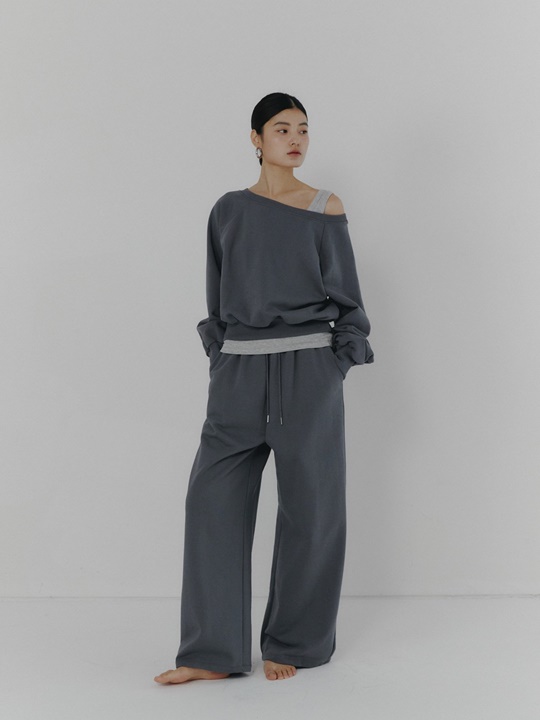 One Silket Wide Pants