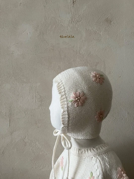 Pink Flower Bonnet