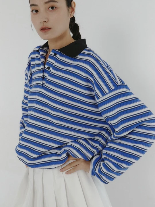 Mixing Stripe Tee