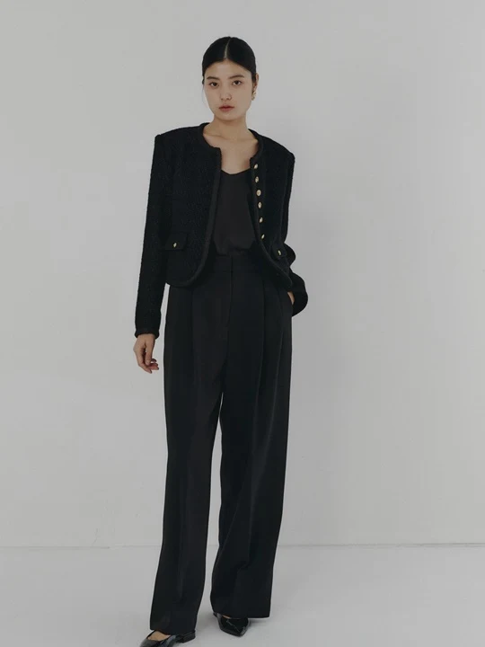 Formal Pleats Pants