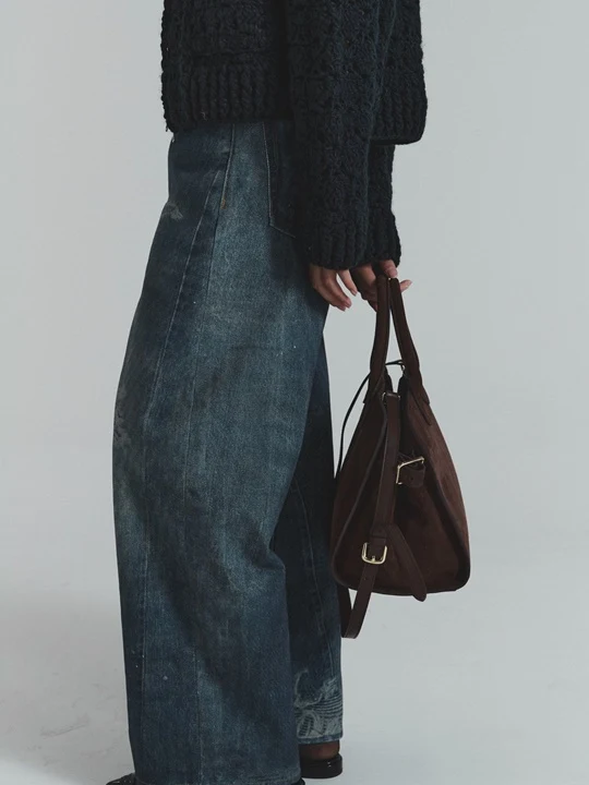 Digital Denim Pants
