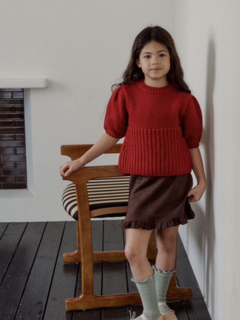 Suede Frill Skirt Suede Frill Skirt