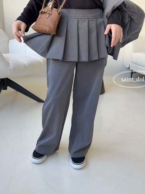 Pleated Wrap Pants Pleated Wrap Pants