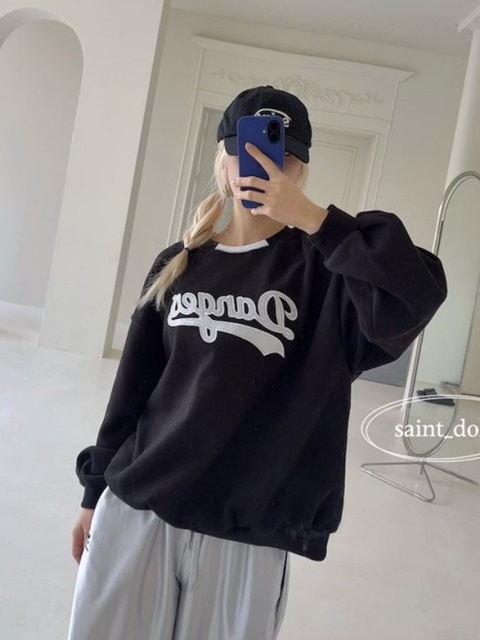 English Patch Sweatshirts MOM English Patch Sweatshirts MOM