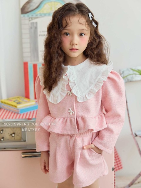 Tweed Frill Set