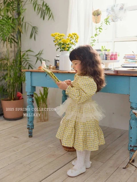 Check Flower One-piece