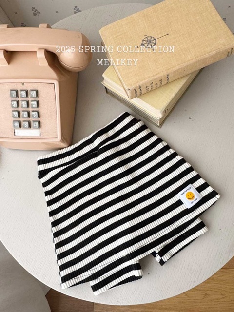Stripe Biker Wrap Leggings