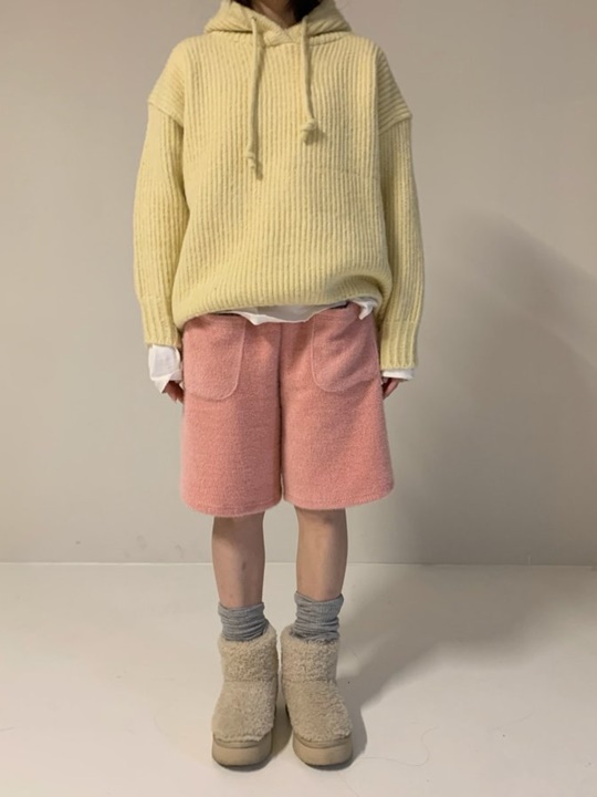 Hood Knit Pullover Hood Knit Pullover