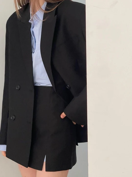 Bay Slit Mini Skirt Bay Slit Mini Skirt