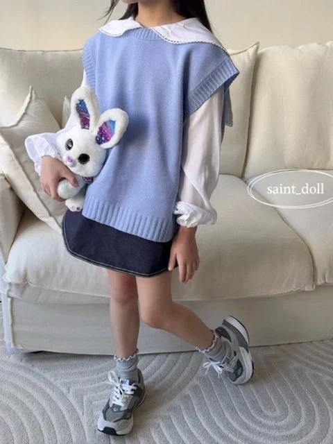 Pastel Knit Vest Pastel Knit Vest