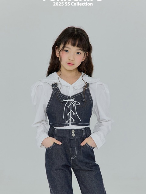 Rain Love Suspenders Top