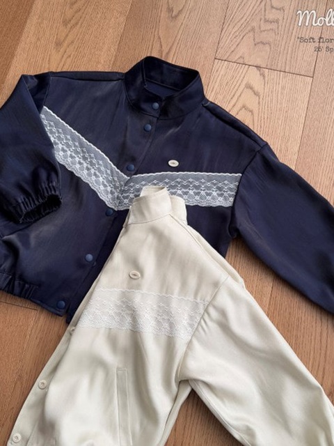 Satin Lace Jacket MOM