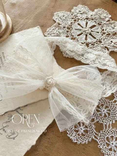 Oren Lace Ribbon Hairband