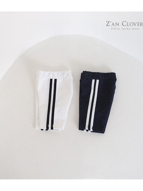 Cotton Denim Biker Shorts