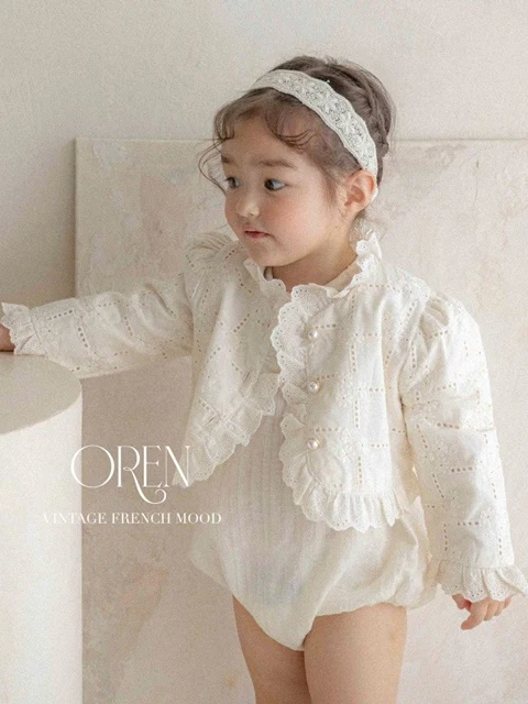 Kids Bianca Lace Cardigan