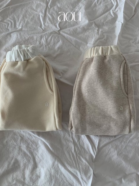 Custard Cream Jogger Pants